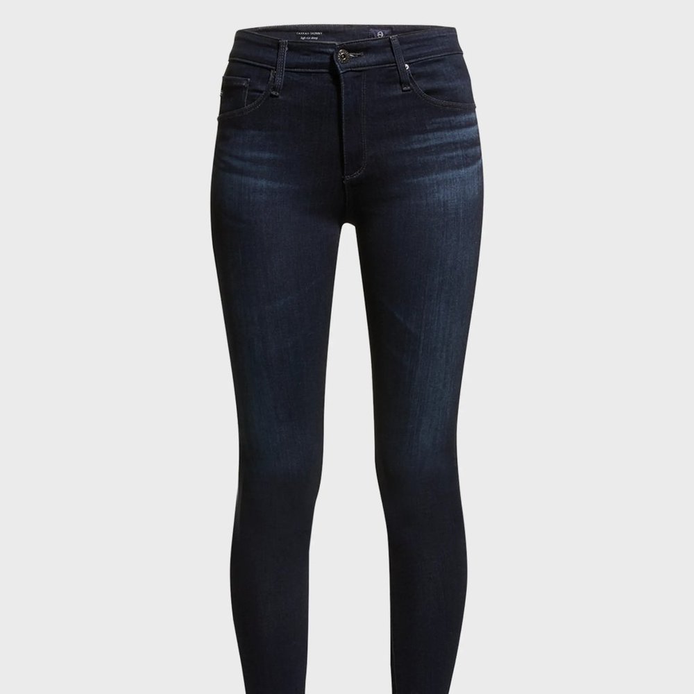 AG The Farrah High-Rise Skinny Jeans